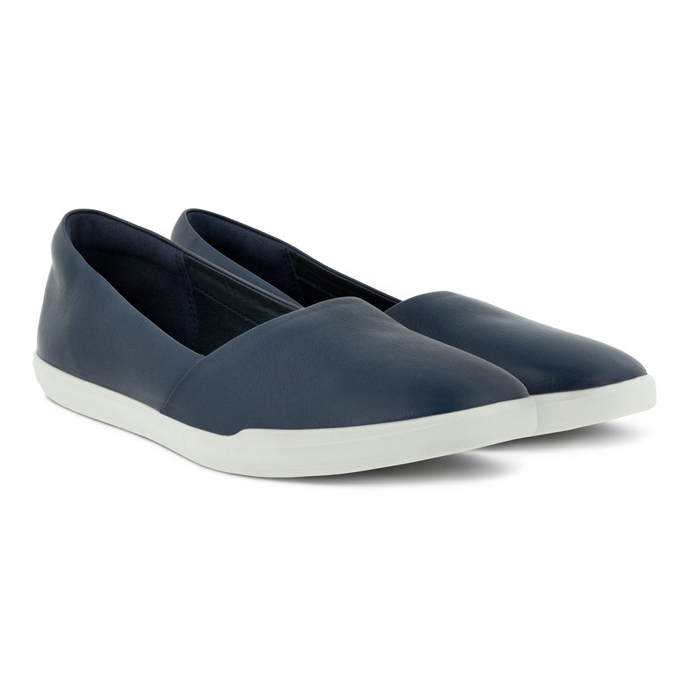 Womens Loafer - ECCO Simpil - Navy - 3201VQHUA